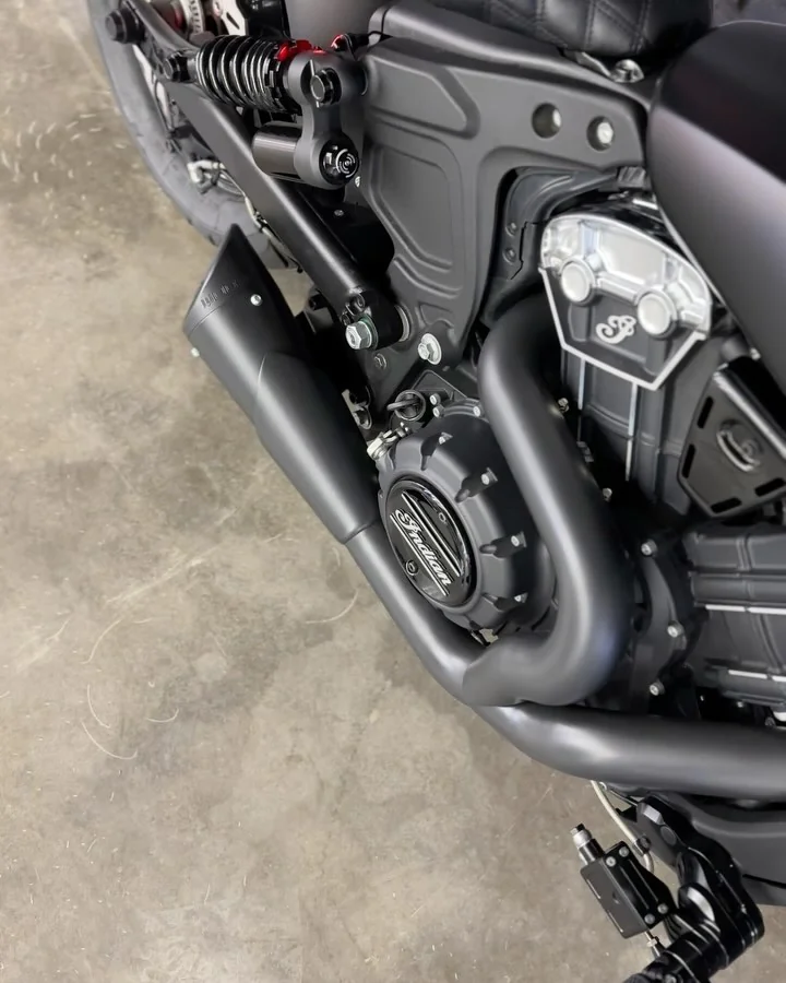 Кастом Indian Scout 2024 — Bobber, мастерская Custom Bike