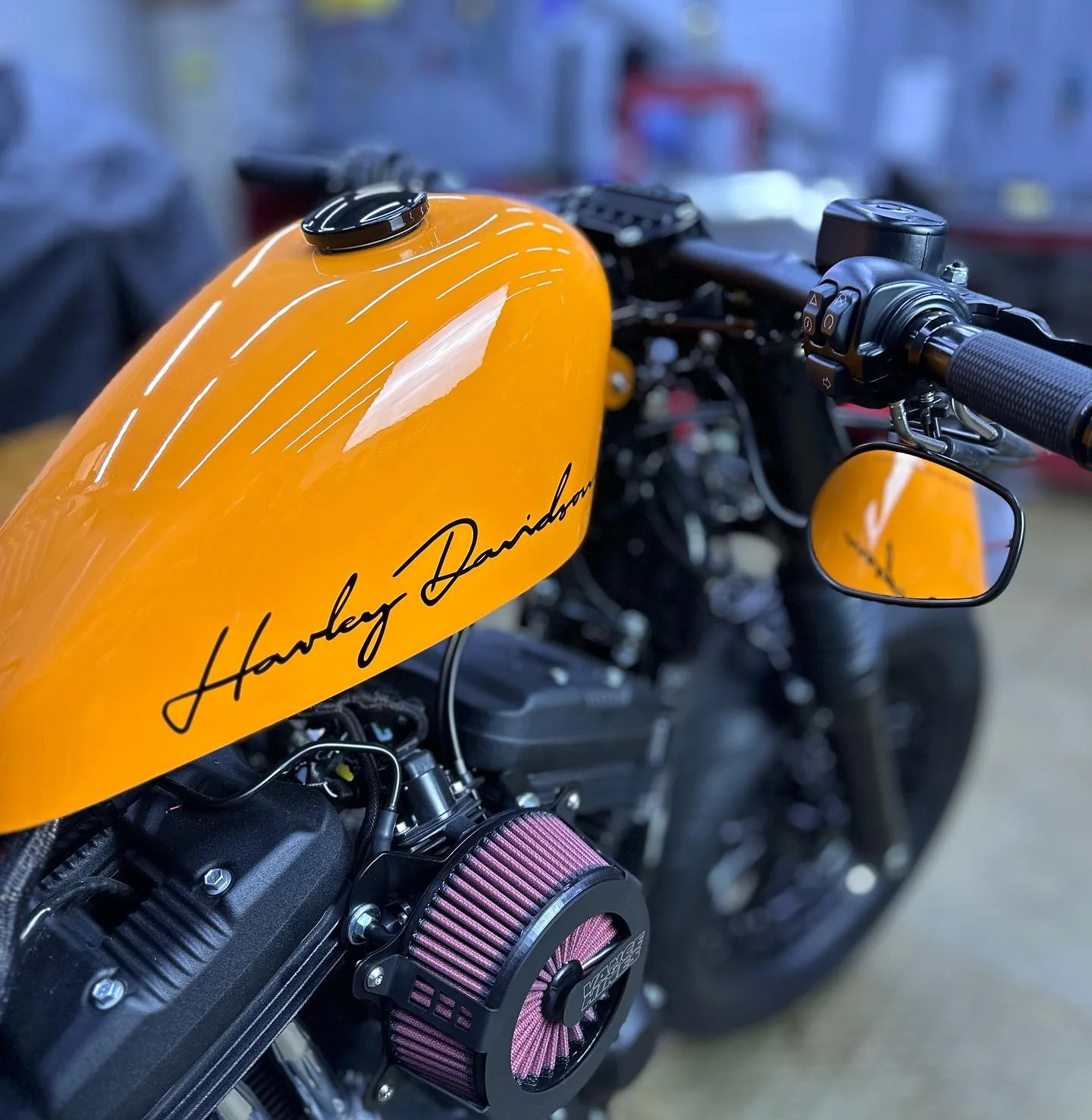 Кастом Harley-Davidson Forty-Eight 2022 — Custom, мастерская Custom Bike