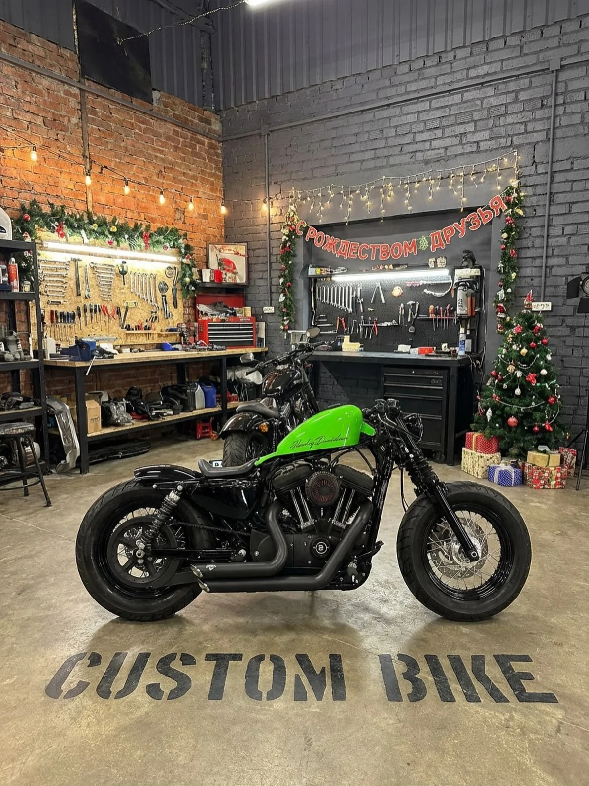 Кастом Harley-Davidson Forty-Eight 2026 — Custom, мастерская Custom Bike
