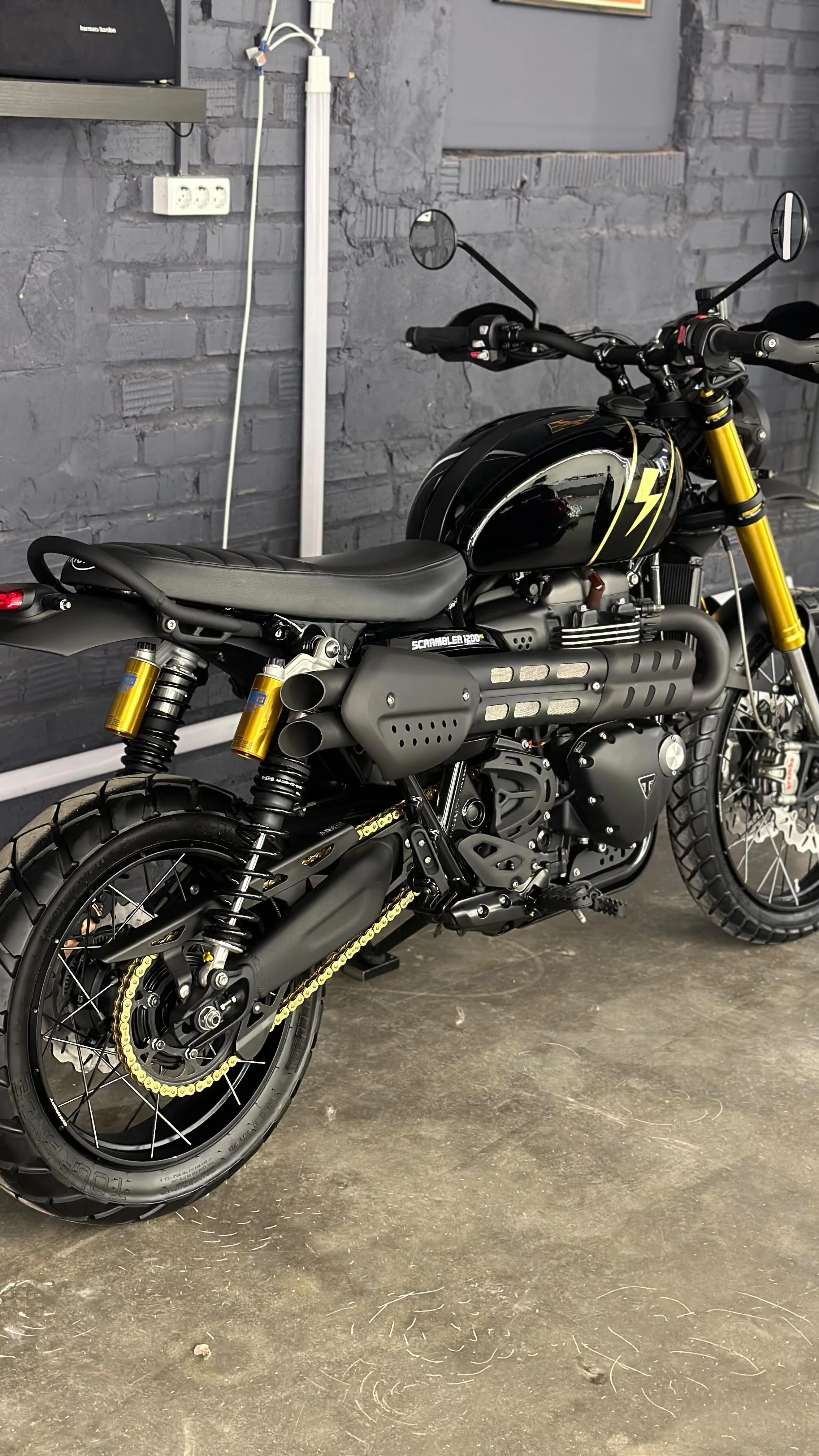 Кастом Triumph Scrambler 1200 2024 — Scrambler, мастерская Custom Bike