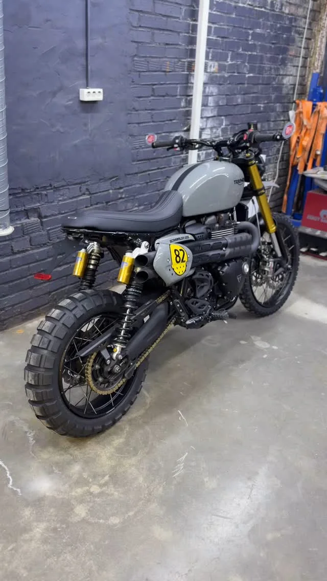 Кастом Triumph Scrambler 1200 2024 — Scrambler, мастерская Custom Bike